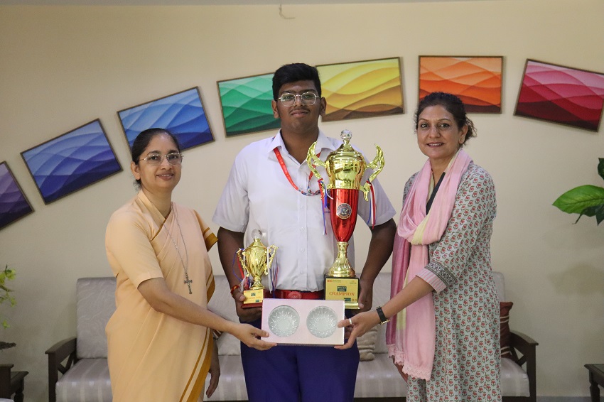 OUSTANDING PERFORMANCE AT CRICKET LEAGUE